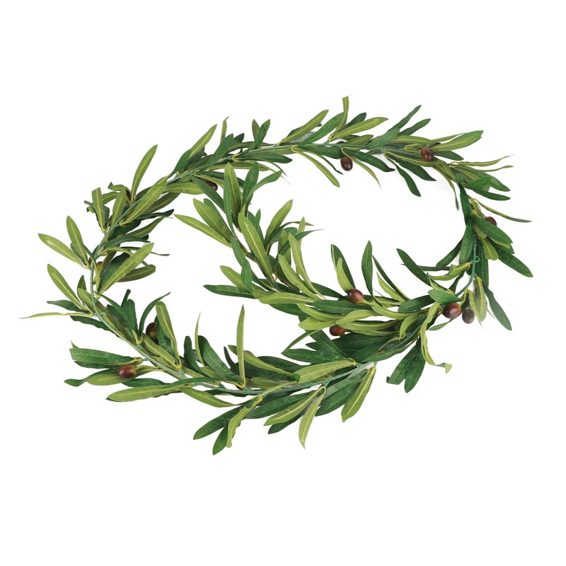 Olive Fruit Cane Wedding Backdrop Decoration Simulation Olive Leaf Cane