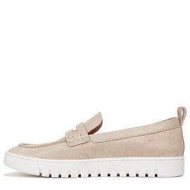 VIONIC Women's Uptown Slip-ons Loafer, Gold Leather, 7 Wide