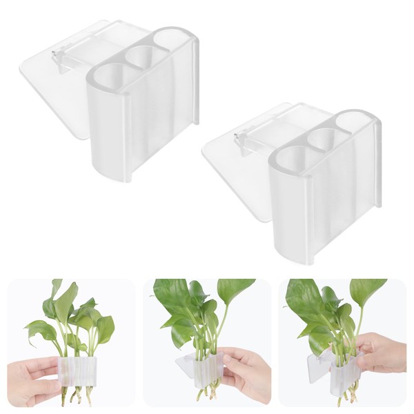3 Holes Upgraded Aquatic Plant Cup Aquarium Plant Holder for