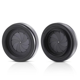 Adjustable Iris Aperture Diaphragm M42 to M42 Iris Aperture Diaphragm Adapter Optical Diaphragm 1.5-29mm Lens Module Adapter Ring