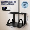 2-Tier CPAP Hose Holder for Bed,Desktop & Wall Stand for