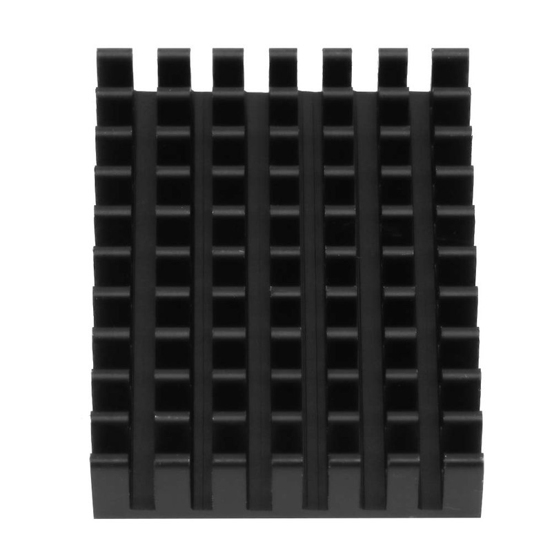 Pack of 5 Aluminium Heatsinks, PCB Cooler for CPU Electronic