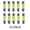 10-Pack LP-CC-15 LP-CC-15A 15A 600Vac Class CC Time Delay Fuse