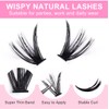 DIY Lash Extension Kit 320Pcs Lash Clusters Eyelash Extension Kit