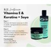Labonté Kit Shampoo 1 Lt & Vitamina E Keratina +
