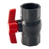 2'' PVC Ball Valve with T Handle SCH80 Plastic Water