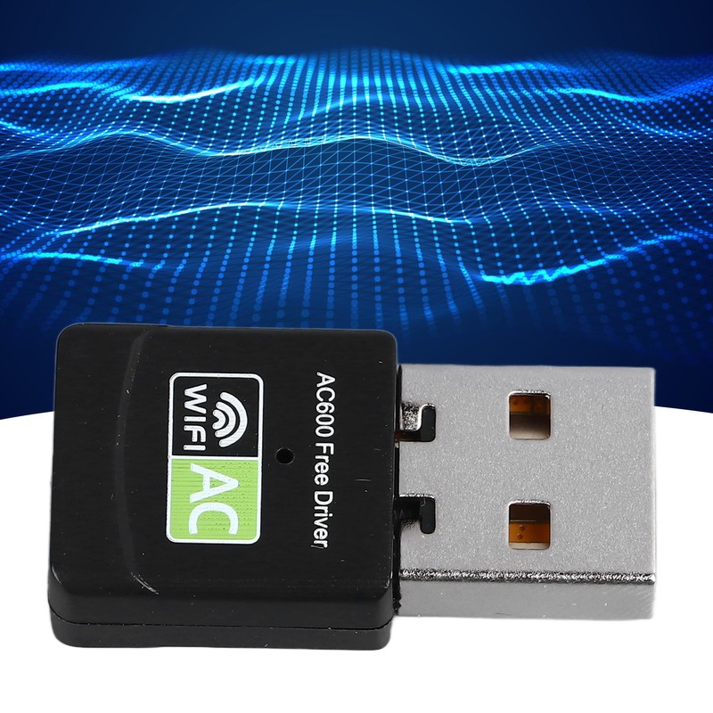 USB WiFi Adapter 2.4G 5.8G Dual Band 600Mbps High Speed