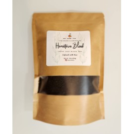Organic Black Tea 8 Oz (227gm) | 100% Natural Pure Premium Tea | Hometown Blend | Indian Tea | Assam Tea | Loose Leaf Tea | CTC Flavourful Caffeinated | Iced or Hot | DipSomeTea