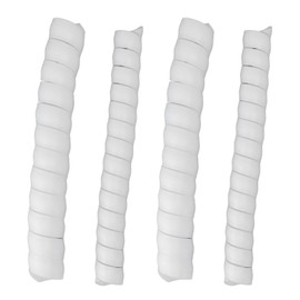 Tree Trunk Protector Plastic Spiral Tree Guard Tree Bark Protector Tube Wraps to Protect Saplings Plants From Deer Rabbit Rodents Mowers 4pcs