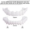 Clip in Veneers Teeth, 1 Pairs Snap on Veneers False