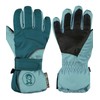 Trollkids Children's Waterproof Finger Gloves Troll, Teal/Aqua Blue