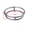 Wok Ring/Stainless Steel Wok Rack Insulated Pot Mats Cookware Ring/Wok