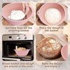 4 Pcs Upgraded Silicone Sourdough Bread Proofing Basket with Handles