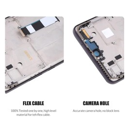 Replacement for Motorola Moto One 5G Ace LCD Screen with Frame for Moto ONE 5G UW Ace XT2113-2 LCD Display Touch Screen Digitizer Assembly with Repair kit (Not for ONE 5G,ONE 5G UW)