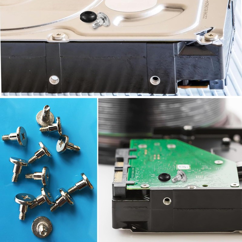 Shockproof Screws, Pack of 20 Computer Casing Shockproof Screws, Computer