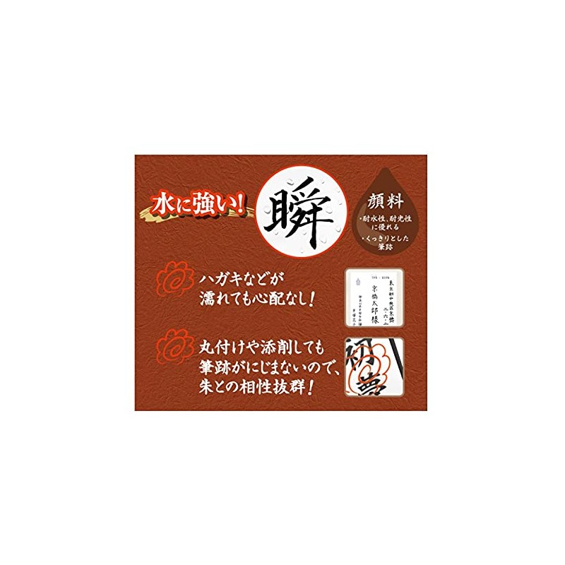 Pilot SVSG80FDMB Brush Pen, Quick Drying, Professional Bristle Brush, Pigment,