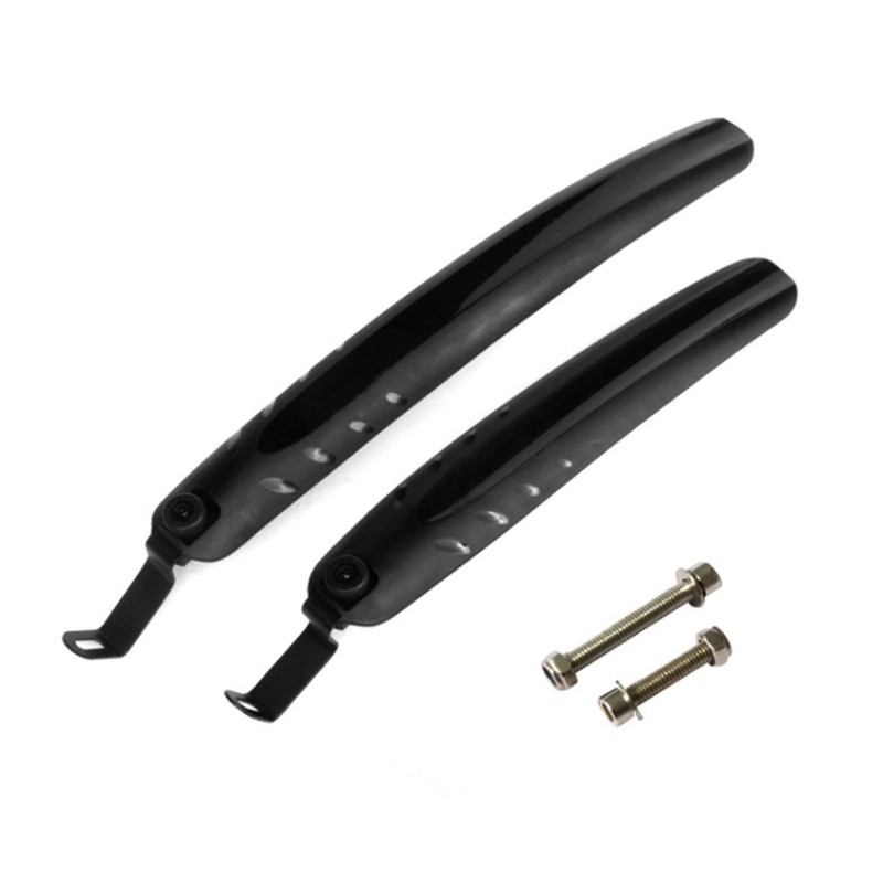 14in Folding Bike Fender Set Plastic Easy To Install Bicycle
