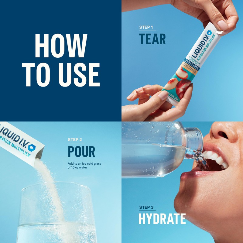Liquid I.V.® Hydration Multiplier Sugar-Free - Raspberry Melon | Electrolyte