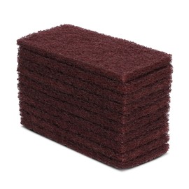 Cleaning Fleece 10 Pieces 130 mm x 60 mm Brown Metal-Free Fittings 900 g/m² Cleaning Fleece for Soldering Copper Pipes Copper Soldering Fitting Cleaning Fleece Solder Connection Copper Pipe Cleaning