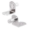Pstyle. Shelf Receptor, Dowel, L-Shaped Hardware, Angle Bracket, 0.2 inch