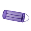 jojofuny Woolen Yarn Storage Bag Large Purple Mesh Knitting Organizer