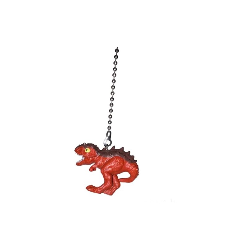 Dinosaur Ceiling Fan Pull Light Chain Cord (Carnotaurus)