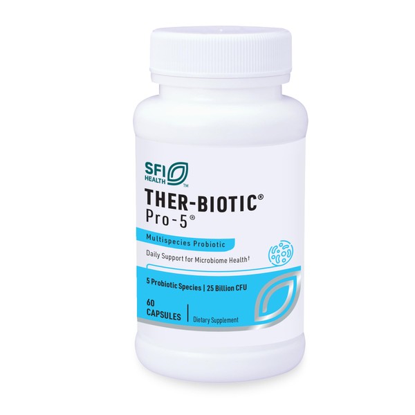Klaire Labs SFI Health Pro-5 Probiotic - 25 Billion CFU