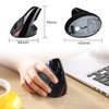 MOYAC Mouse Inalámbrico Ergonómico con 6 Botones, Ratón Vertical con