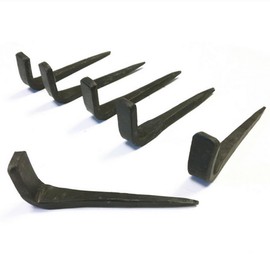 Sugarboo Small Tarp Nail - 3" Long - for Hanging Artwork, Picture Frames, and Wall Tapestries - Rustic Home Decor Accent for Wall Art - Single Nail