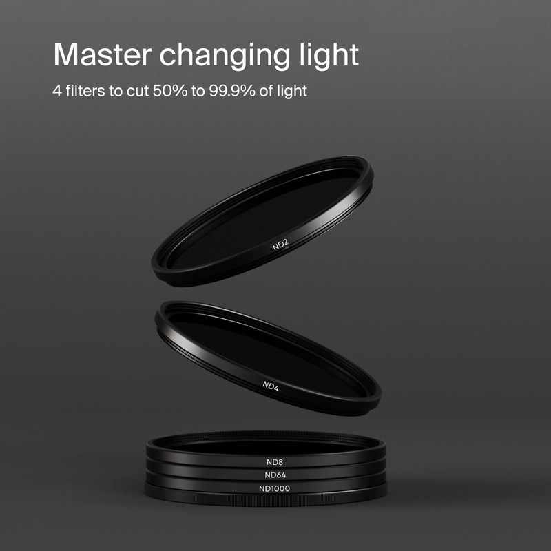 Urth 43mm 5-in-1 Lens Filter Kit (Plus+) - Neutral Density