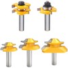 1/2 Inch Shank Tongue and Groove Router Bit Tool Set