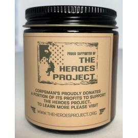 Corpsman's TRADITIONAL POMADE | Firm Hold | High Shine | 4 ounce glass jar