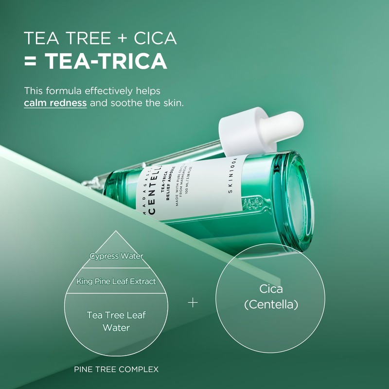 SKIN1004 Madagascar Centella Tea-Trica Relief Ampoule 100ml