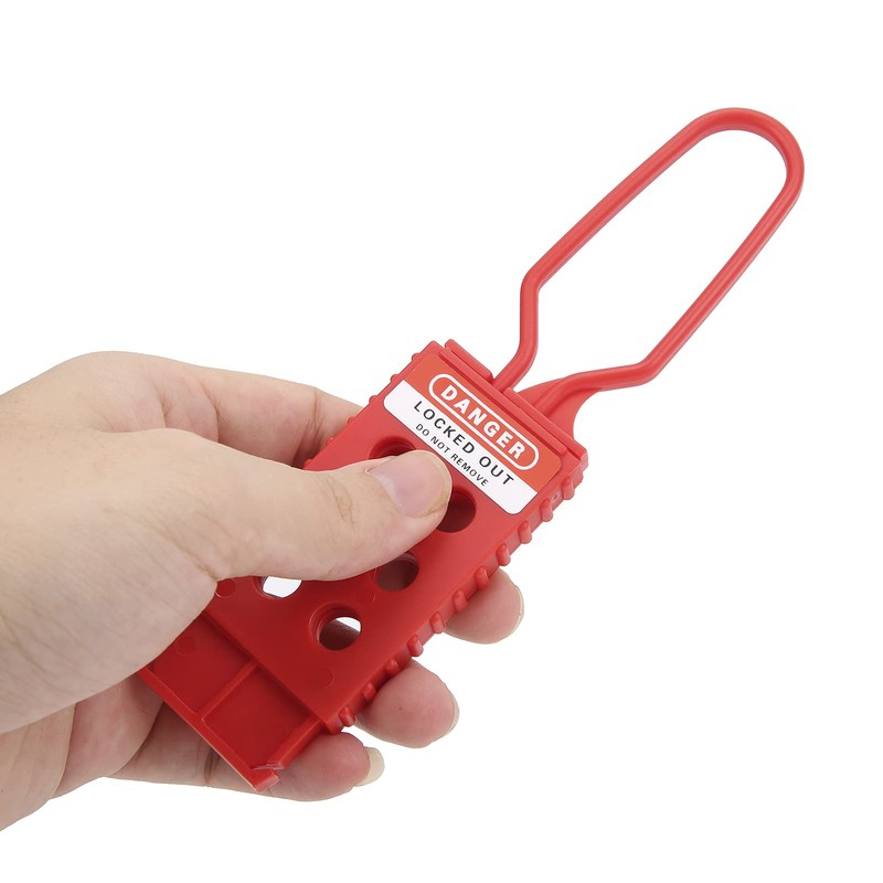 Set of 10 Safety Lock Hasp Insulating Nylon Padlock Hasp