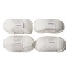 4Pcs Cotton Yarn 3mm Pure Elegant Color Soft Elastic Skin