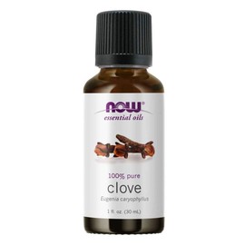 Clove Essential Oil, 1.0 fl oz (30 ml), NOW Essential Oil (Aroma Oil)