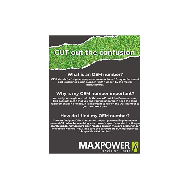 MaxPower 33120EGB 20 in. Cut EGO Replaces OEM # AB2001