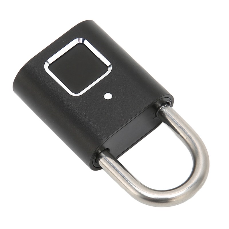 Fingerprint Padlock Biometric Smart Security Digital Lock Water Resistant USB