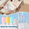 DIYJEP 25 Pcs Travel Bottles for Toiletries, 60 ML Travel