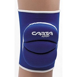 PADDED KNEE SUPPORT BLUE LARGE