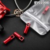 Red Presta Valve caps 2 in 1 Bike tire caps