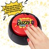 Mealivos Booze Buzzer Drinking Game Button-Funny Talking Button for Party,Happy