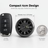 Mini Car Clock Dashboard Accessory – 4cm Luminous Quartz Analog