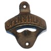 Rustic Farmhouse Wrought Iron Vintage Wall Mounted Beer Bottle Opener,