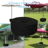 Sandbag for Umbrella Base Canopy Weight Bag 18.9" Round Sandbags