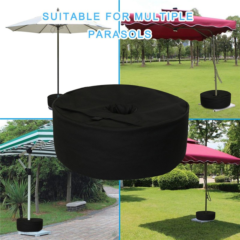 Sandbag for Umbrella Base Canopy Weight Bag 18.9" Round Sandbags