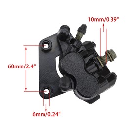 WOOSTAR Hydraulic Disc Rear Brake Caliper Replacement for Jialing 150cc 200cc 250cc Dirt Pit Bike