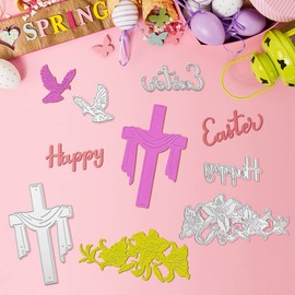 Dies for Card Making,Die Cutting Dies for Cards,Cutting Dies for Card Making,Cutting Dies,Easter Stencil,Stencils for Card Making,Easter Die Cutting Mould,Photo Decorative Paper Dies Scrapbooking