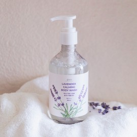 Flower Mari Lavender Calming Vegan Hypoallergenic Body Wash 300ml  / 꽃마리 라벤더 카밍 비건 저자극 바디워시 300ml