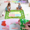 Alphabet Water Doodle Mat for Toddler, 80x60cm Drawing Mat Toys
